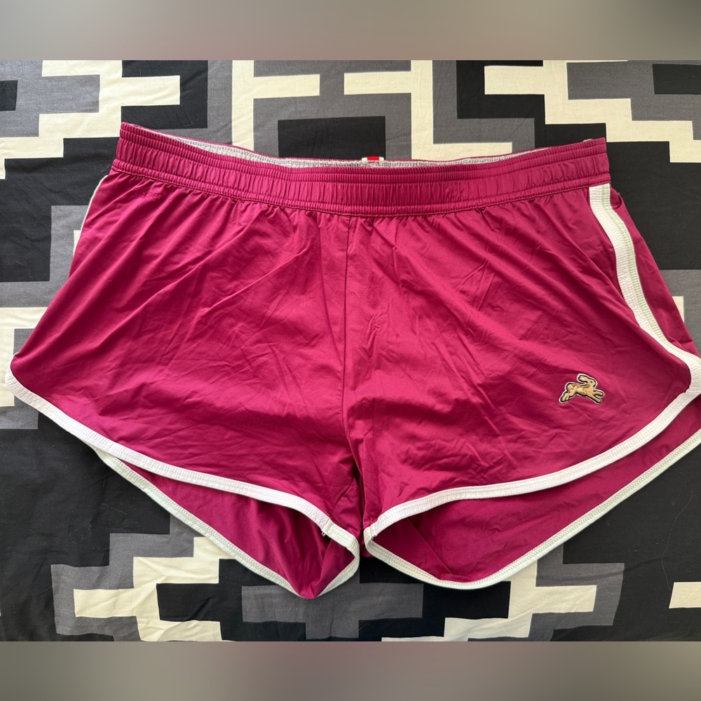 Tracksmith Session Shorts Women's Size Medium 2” Lined Running Shorts - Wine